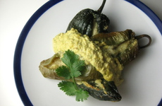 Photo of Kohlrabi Stuffed Poblanos