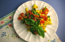 Photo of Tomato Basil Scramble