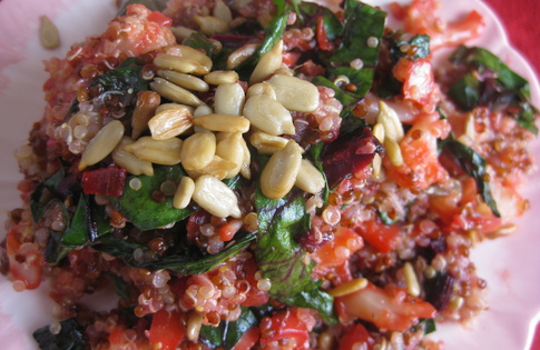 Photo of Red + White Quinoa
